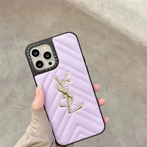 ysl cover iphone 13|Saint Laurent Cell Phone & Accessory Cases .